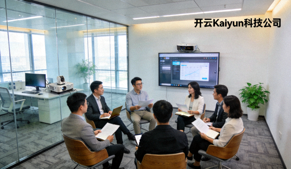 开云Kaiyun科技公司现代化办公环境与团队协作场景